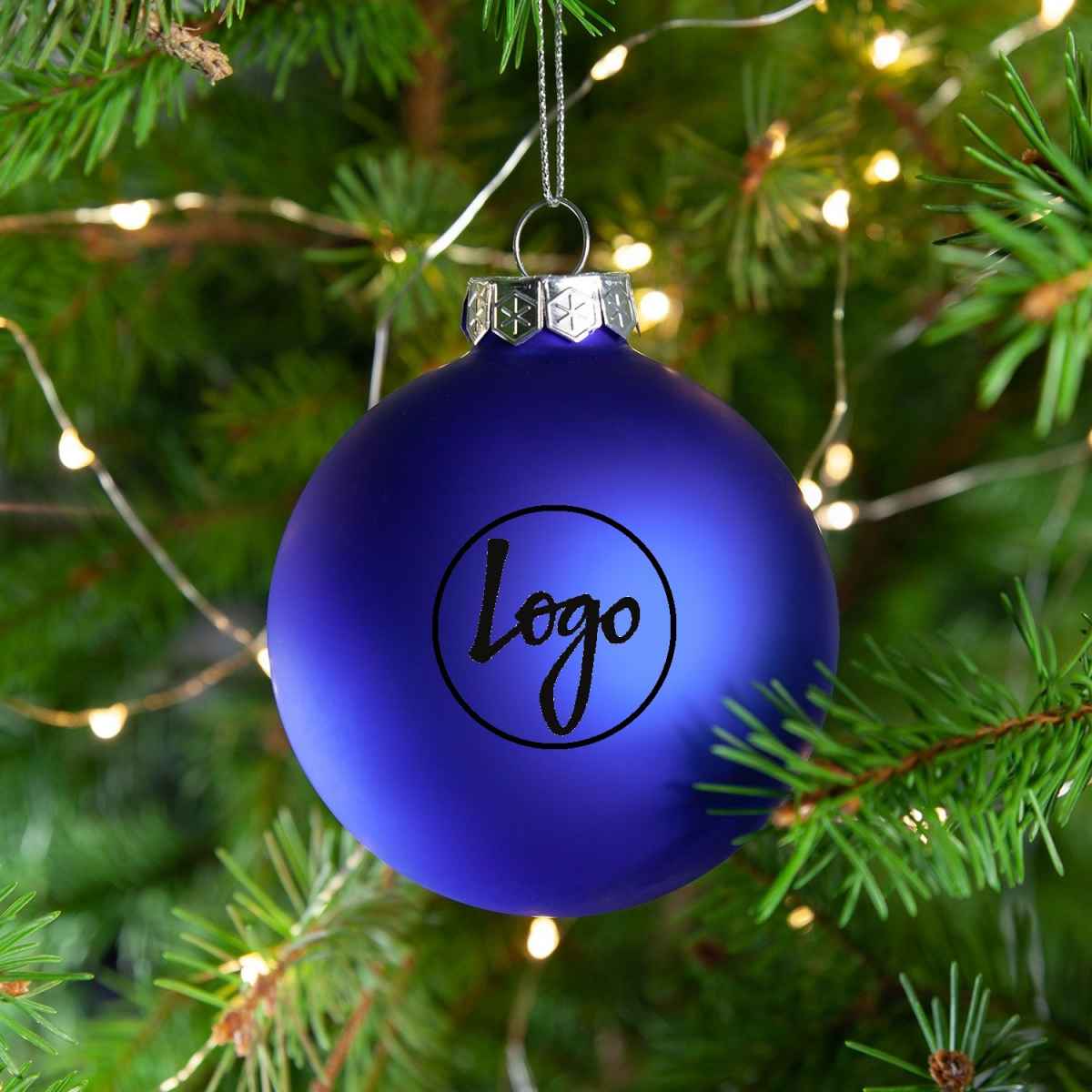 Елочные шары с логотипом