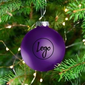 Елочные шары с логотипом