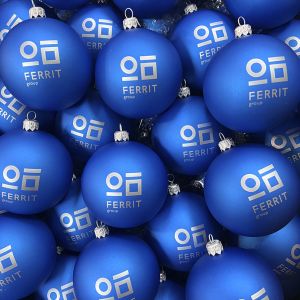 Елочные шары с логотипом